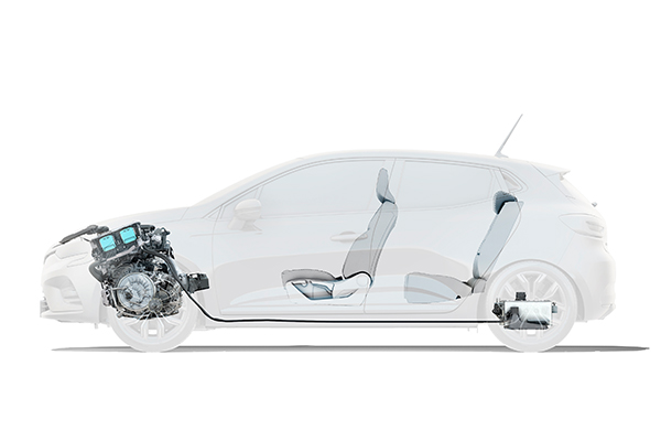 Renault Clio E-TECH hybrid, teknologia