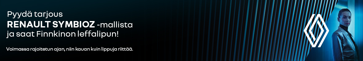 Pyydä tarjous Symbioz-mallista ja saat leffalipun! Voimassa rajoitetun ajan.